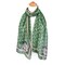 St. Patrick's Day Scarf Shamrock Scarves Shawl Irish Theme Scarfs for Women Holiday Green Clover Print